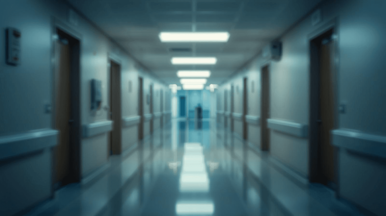 Healthcare corridor representing medical logistics excellence